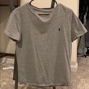 Men’s Small Grey Polo V-Neck shirt